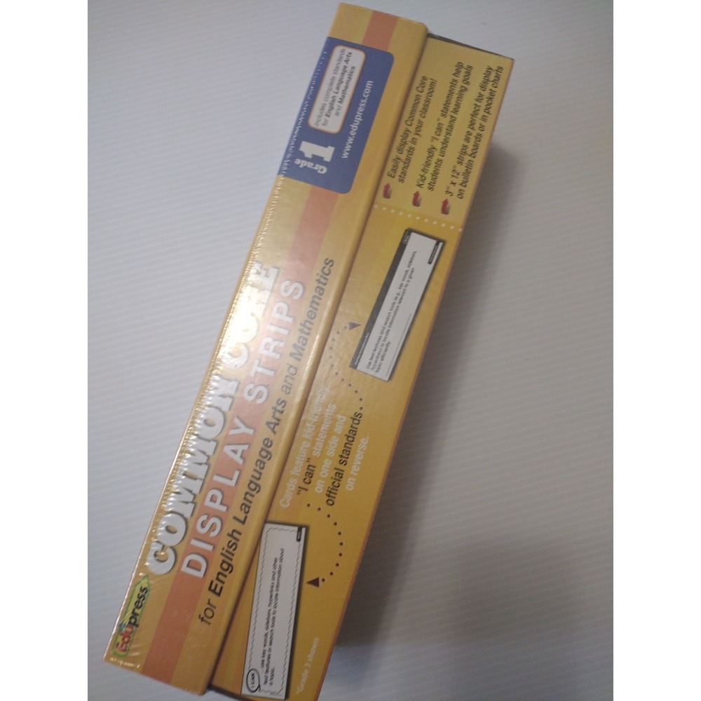 Edupress Common Core Display Strips Grade 1 For English Language Arts And‎ Math - Picture 4 of 9